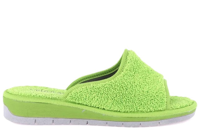 DOLA CI1317 VERDE PANTOFOLA PUNTA APERTA PANTOFOLE