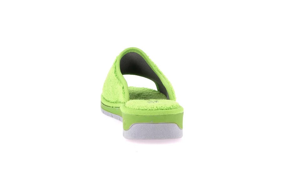 DOLA CI1317 VERDE PANTOFOLA PUNTA APERTA PANTOFOLE