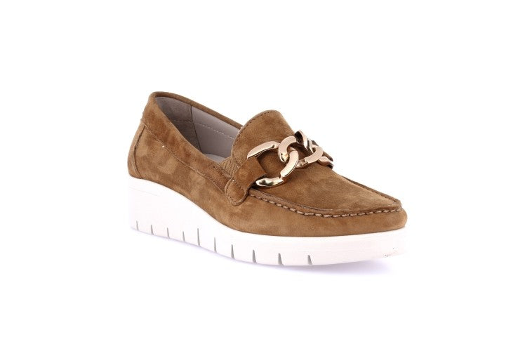 TAFA SC4384 CUOIO MOCASSINO DONNA