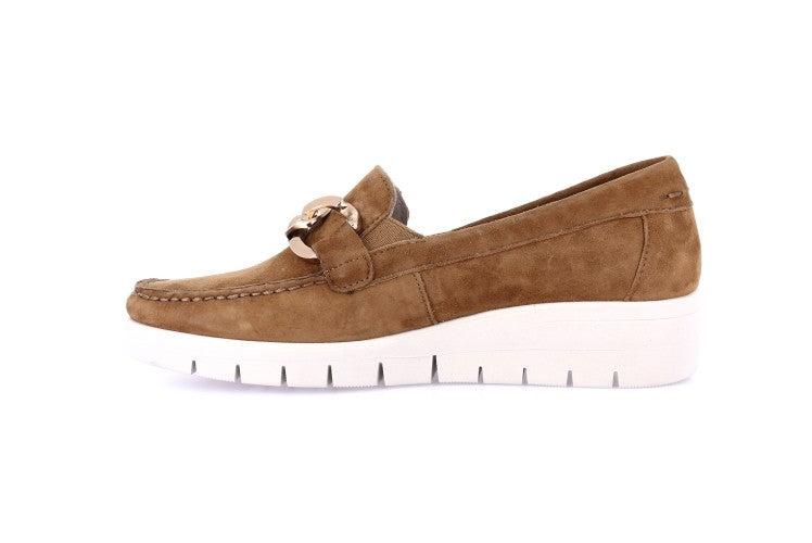 TAFA SC4384 CUOIO MOCASSINO DONNA