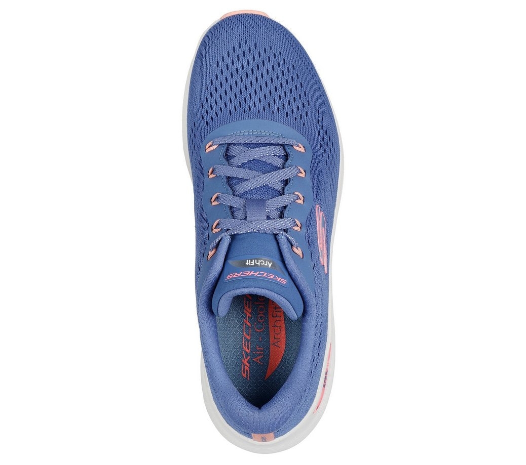 150051 ARCH FIT AZZURRO LACCI DONNA