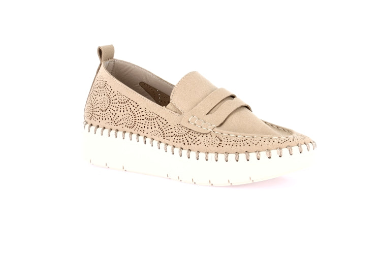 SILI SC4368 CUOIO MOCASSINO DONNA
