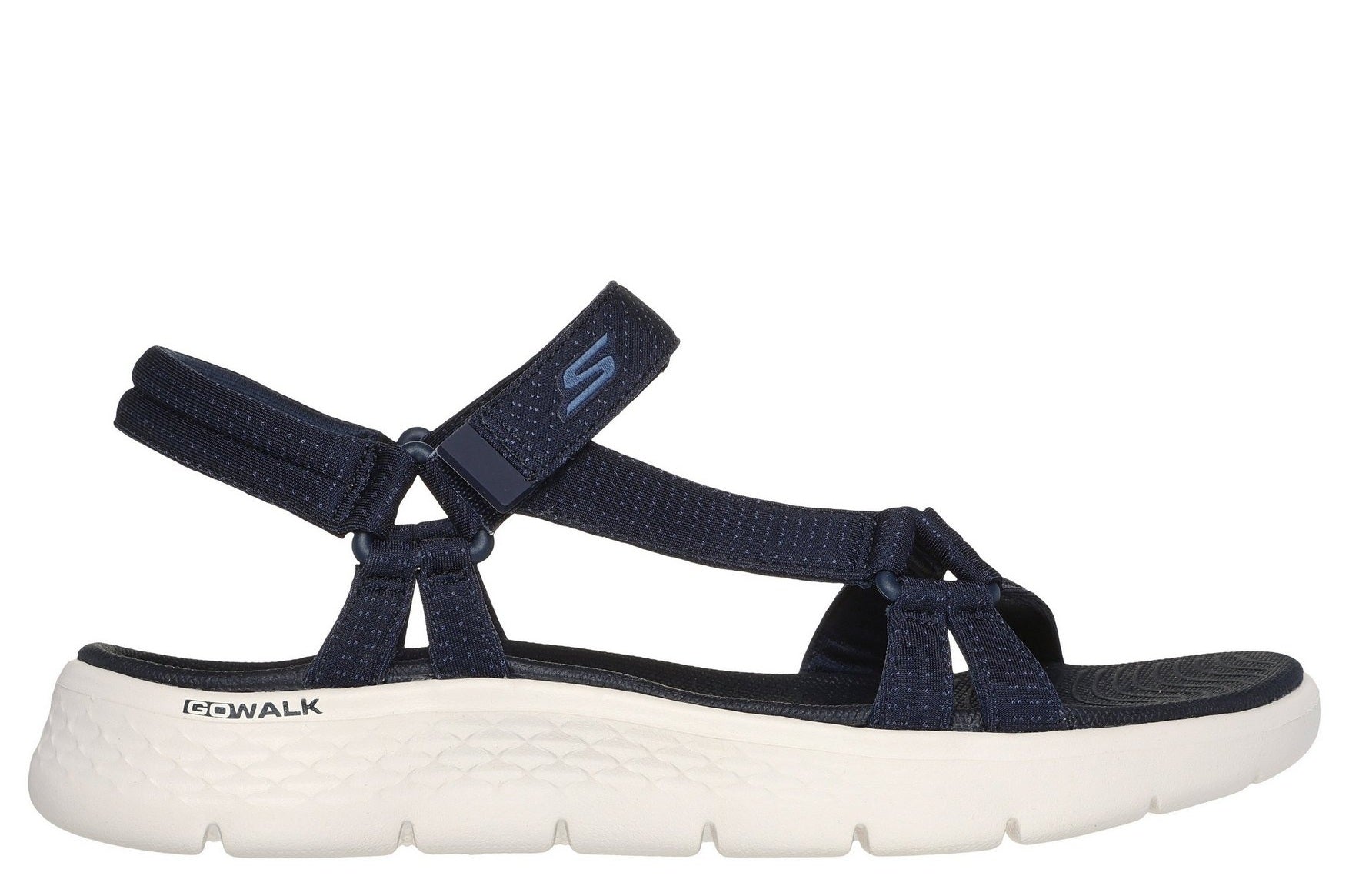 141451 GO WALK FLEX BLU SANDALO DONNA