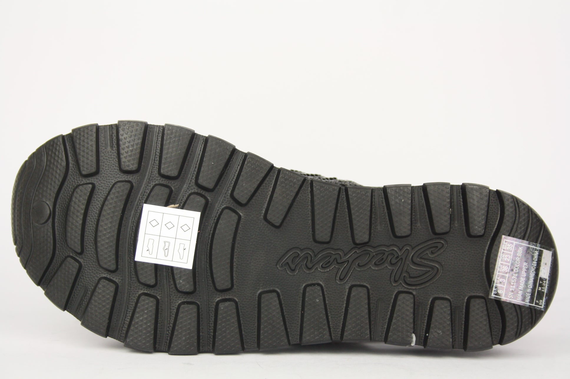 111531 ARCHFIT NERO SANDALO DONNA