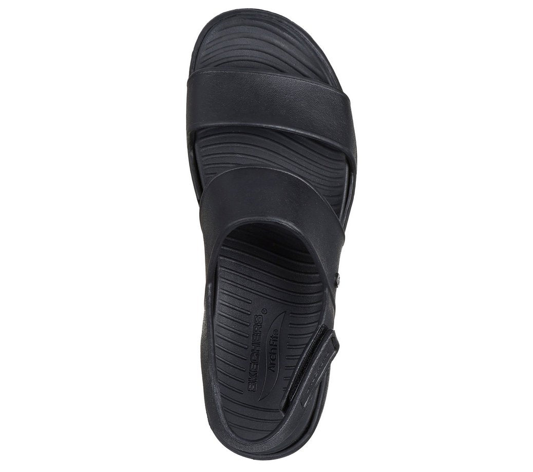 111257 ARCHFIT NERO SANDALO DONNA