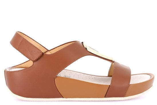 DIRA SA2061 CUOIO SANDALO DONNA