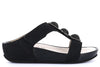 DIRA CI0881 NERO CIABATTA SANDALO DONNA
