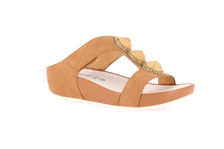 DIRA CI0881 CUOIO CIABATTA SANDALO DONNA
