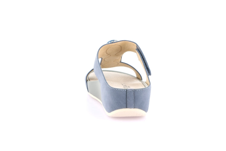 DIRA CI0881 JEANS CIABATTA SANDALO DONNA