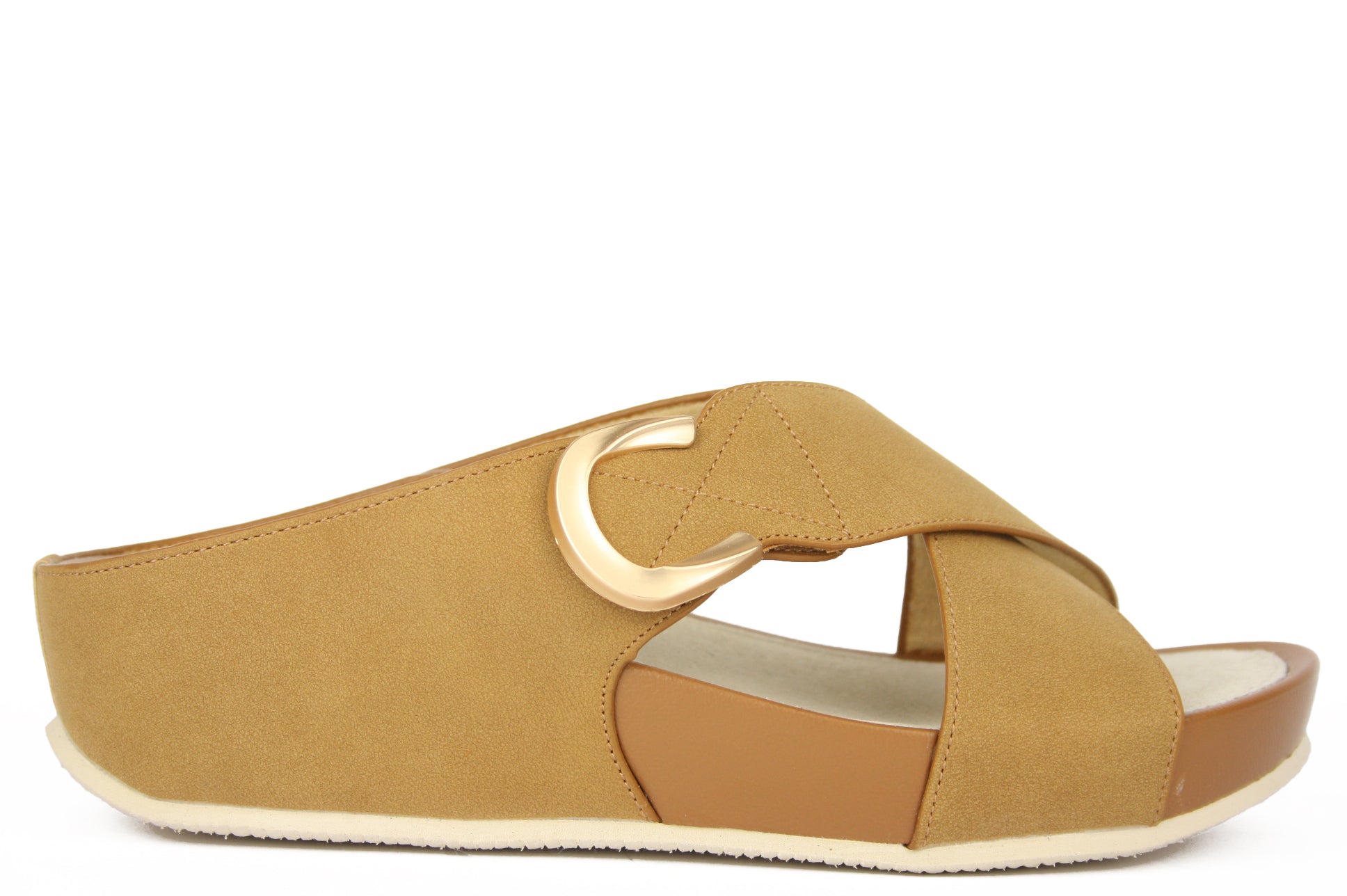 DIRA CI1580 CUOIO CIABATTA SANDALO DONNA