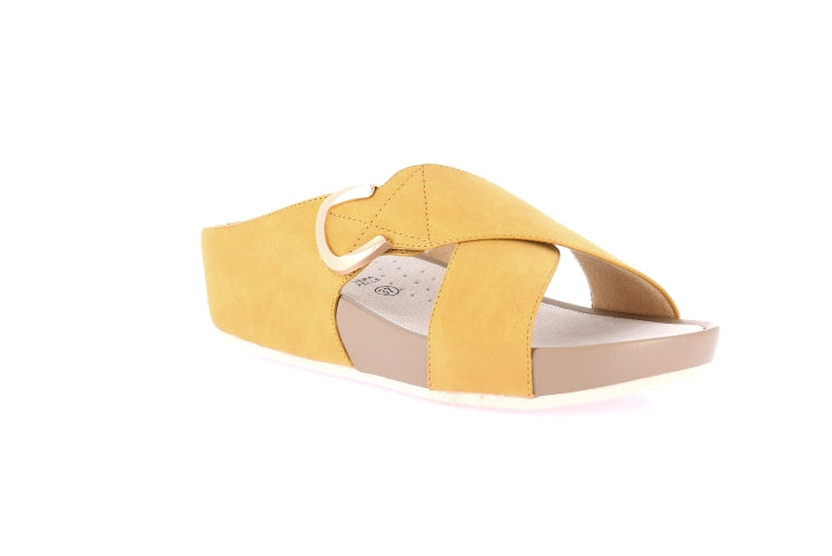 DIRA CI1580 GIALLO CIABATTA SANDALO DONNA