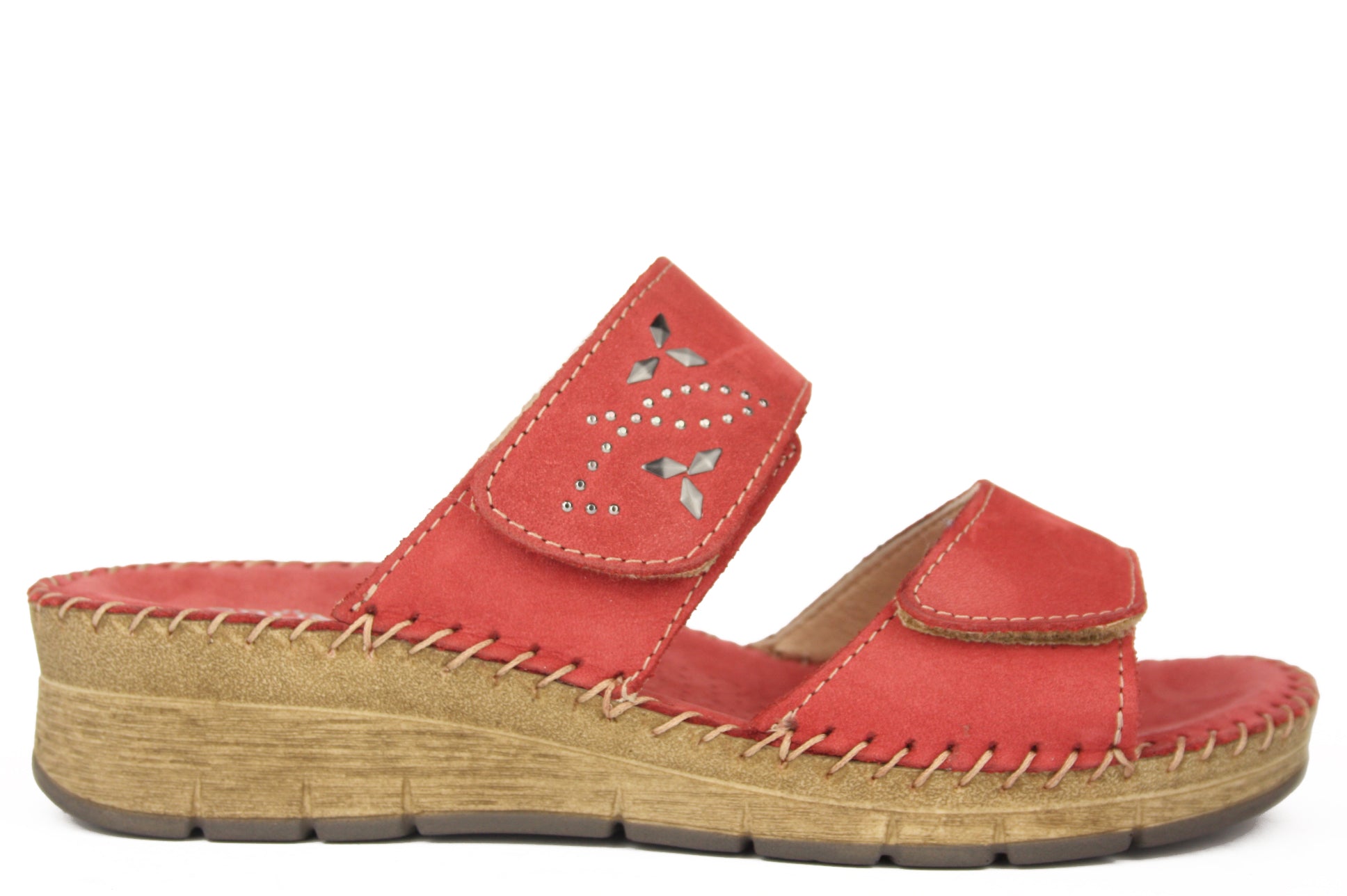 PALO CI3611 ROSSO CIABATTA SANDALO DONNA