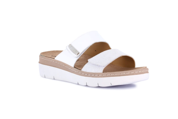 MOLL CE0458 BIANCO CIABATTA SANDALO DONNA