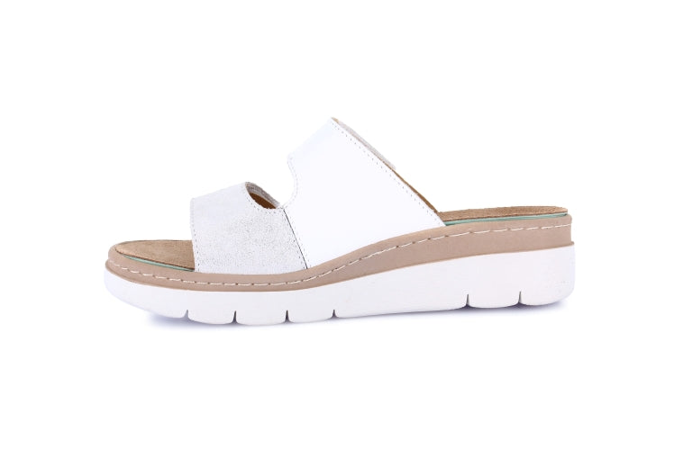 MOLL CE0458 BIANCO CIABATTA SANDALO DONNA