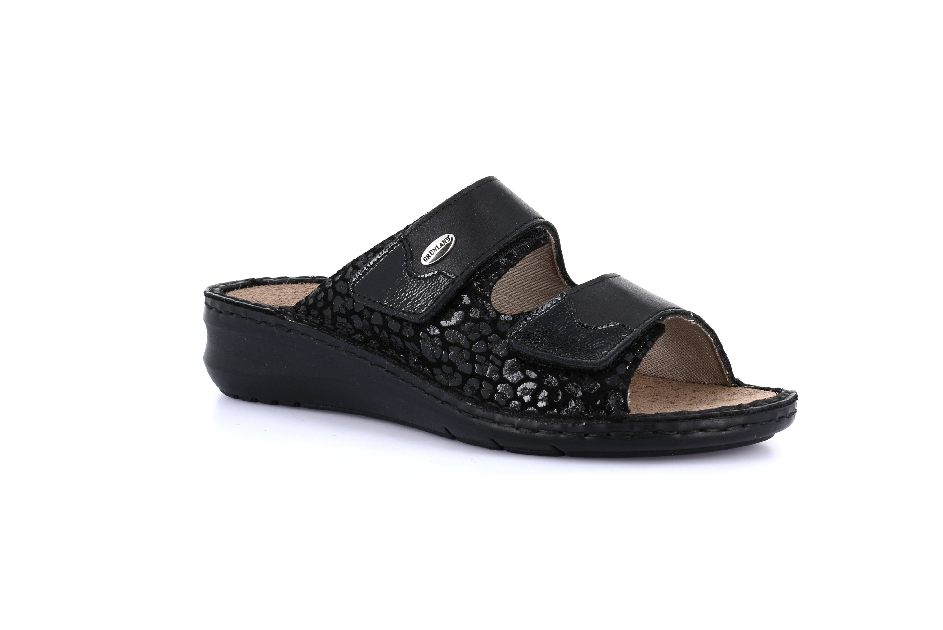 DAMI CE0256 NERO CIABATTA SANDALO DONNA