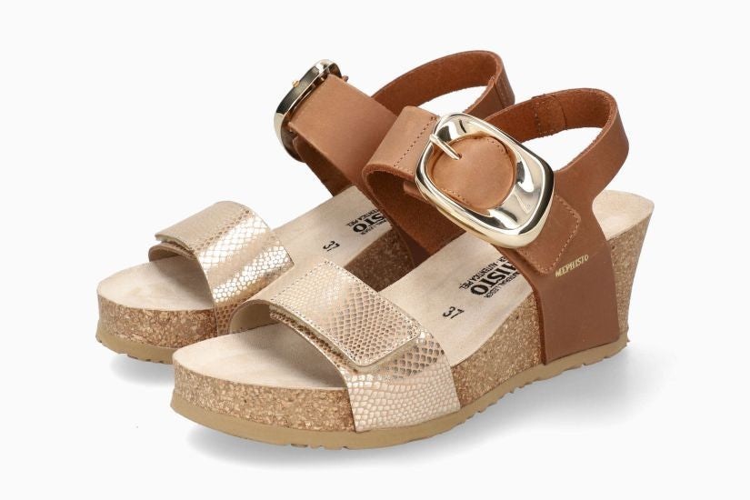 LEANDRE CUOIO SANDALO DONNA