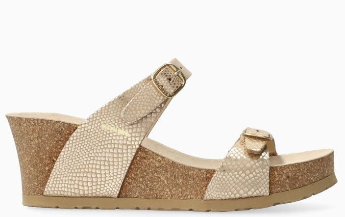 LUISA PLATINO CIABATTA SANDALO DONNA