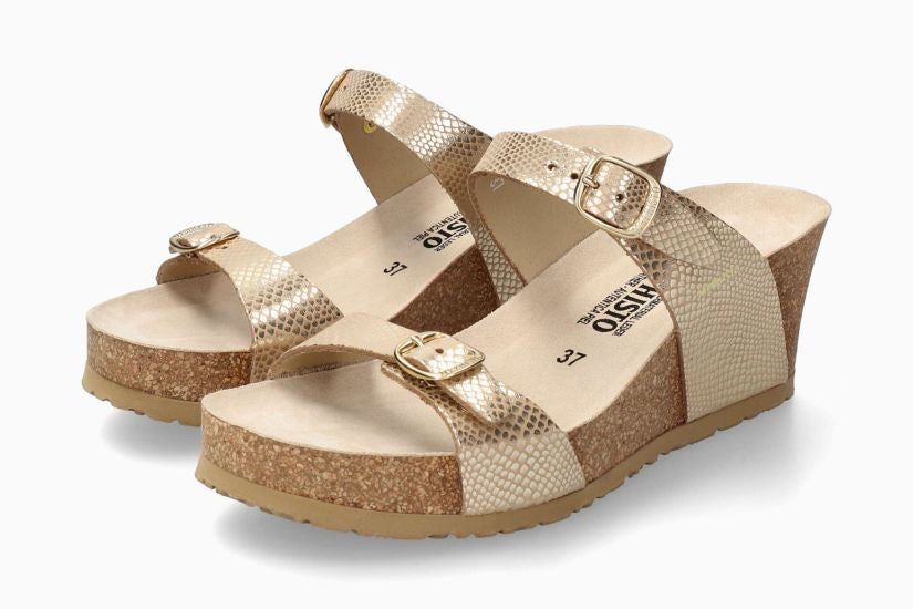 LUISA PLATINO CIABATTA SANDALO DONNA