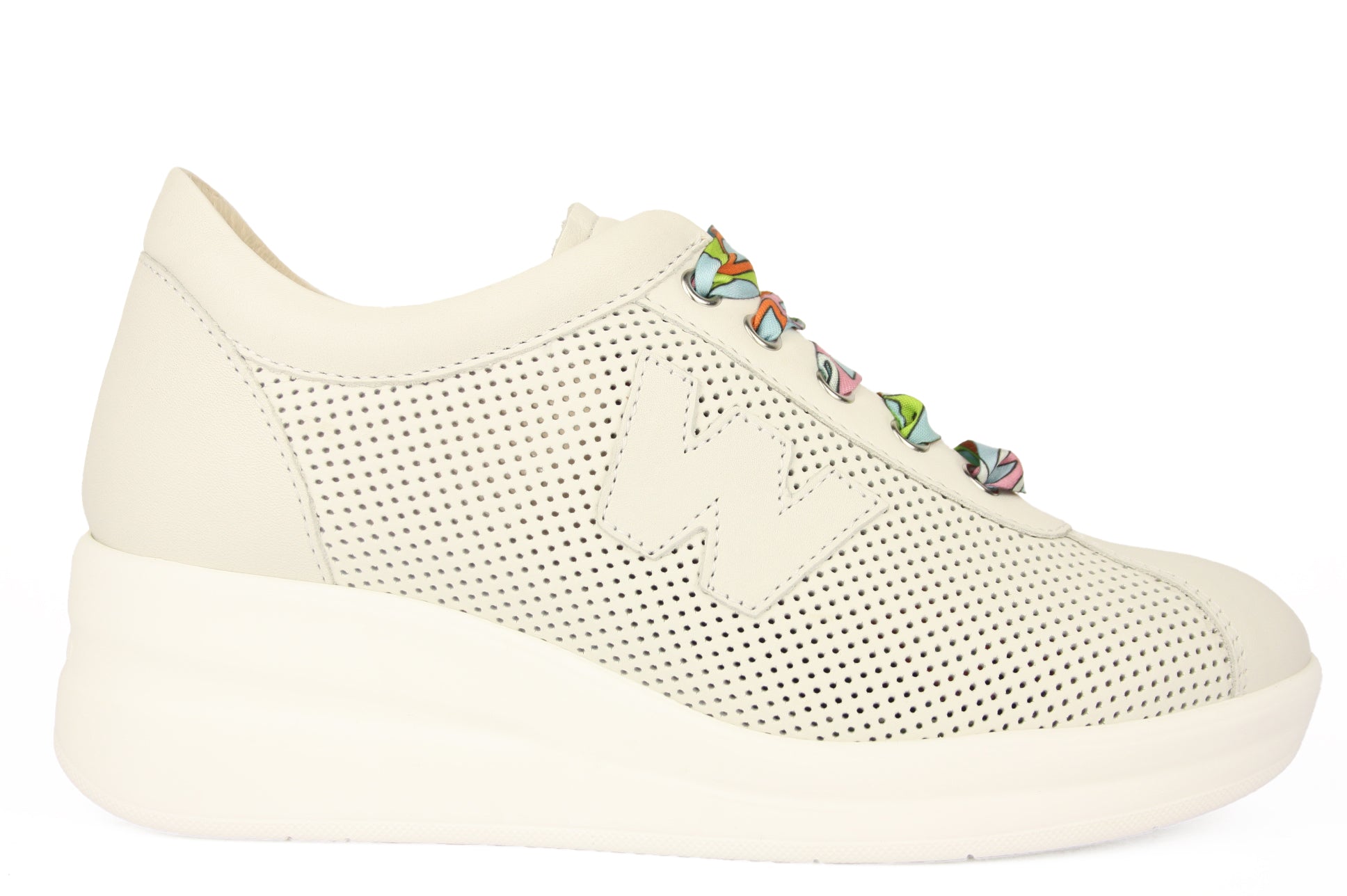 R20245Z BIANCO LACCI DONNA