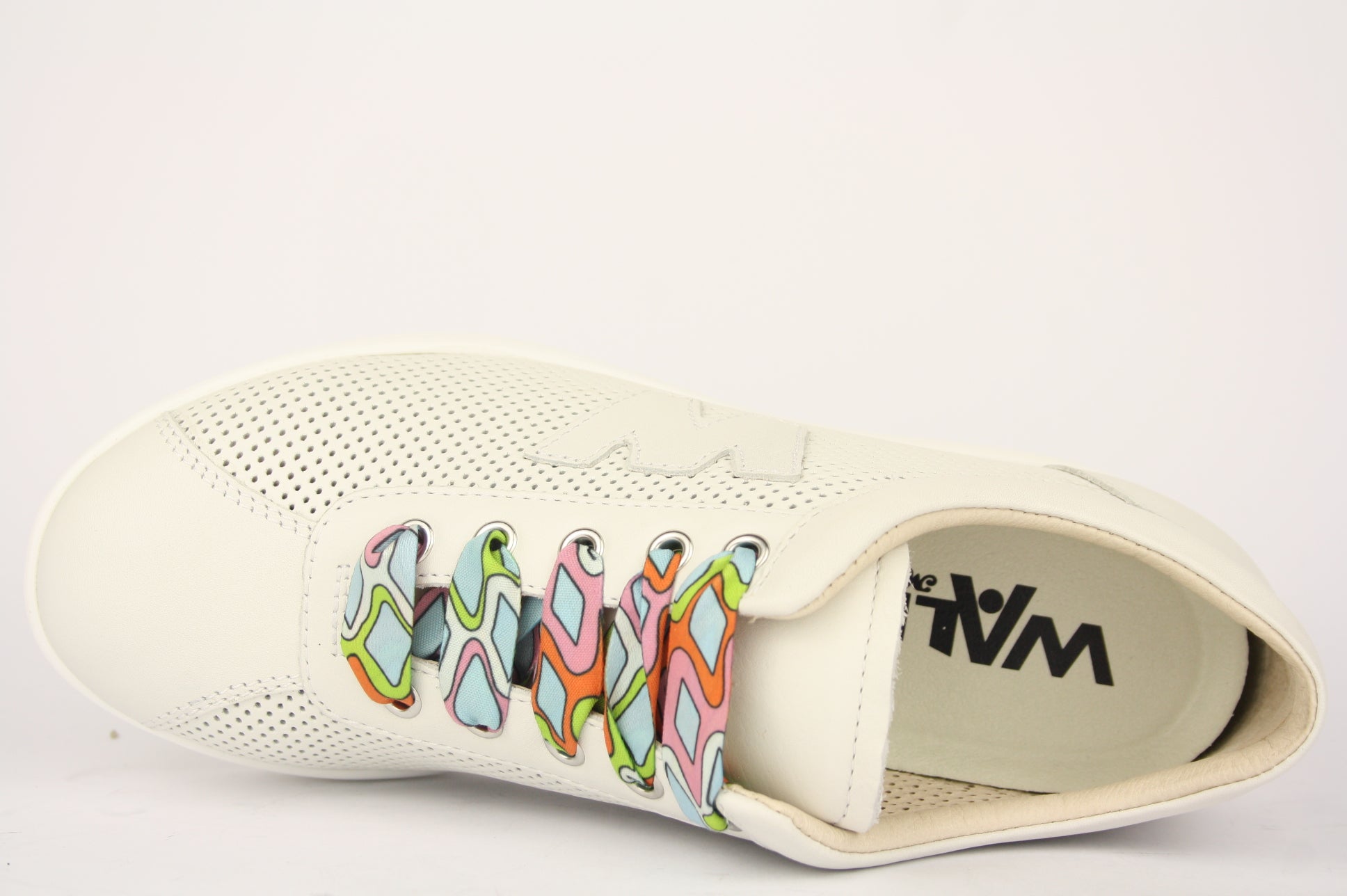 R20245Z BIANCO LACCI DONNA