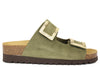 HOLA CB0771 OLIVA CIABATTA SANDALO DONNA