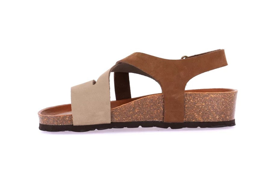 LEFT SB0073 BEIGE SANDALO DONNA