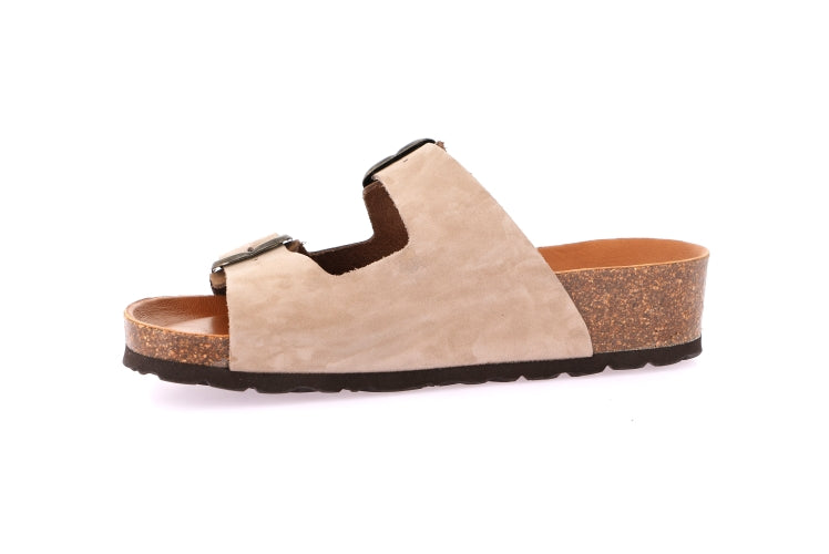 LEFT CB3009 BIC/BEGE CIABATTA SANDALO DONNA