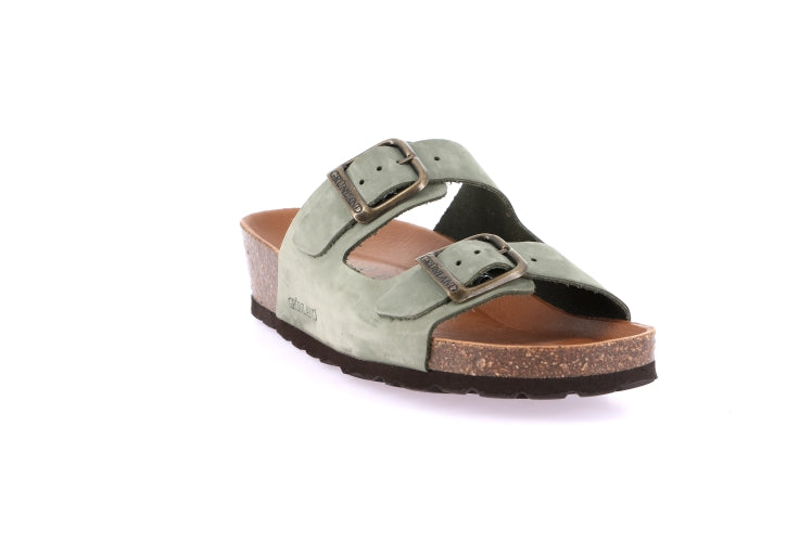 LEFT CB3009 SALVIA CIABATTA SANDALO DONNA