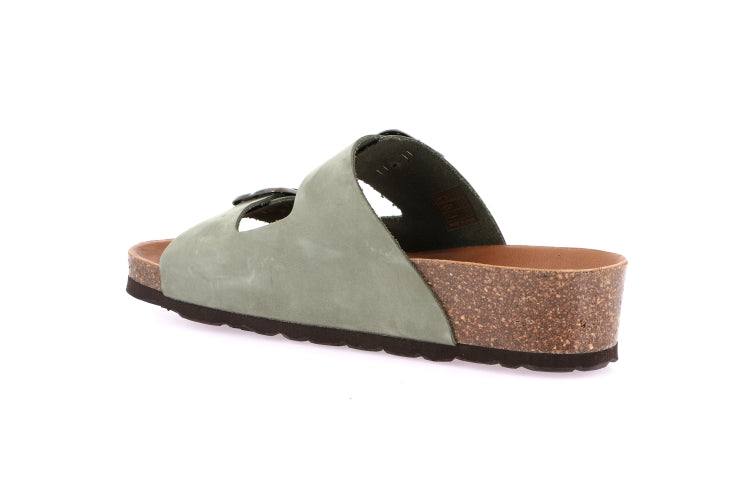 LEFT CB3009 SALVIA CIABATTA SANDALO DONNA