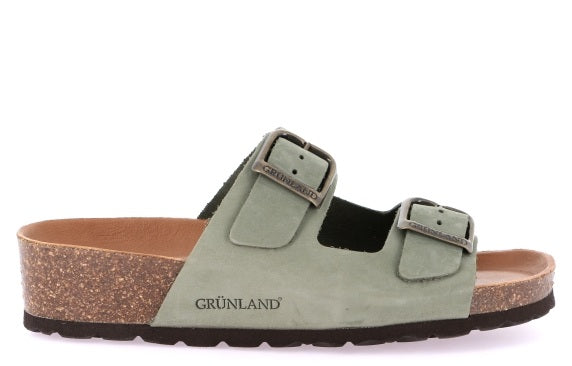 LEFT CB3009 SALVIA CIABATTA SANDALO DONNA