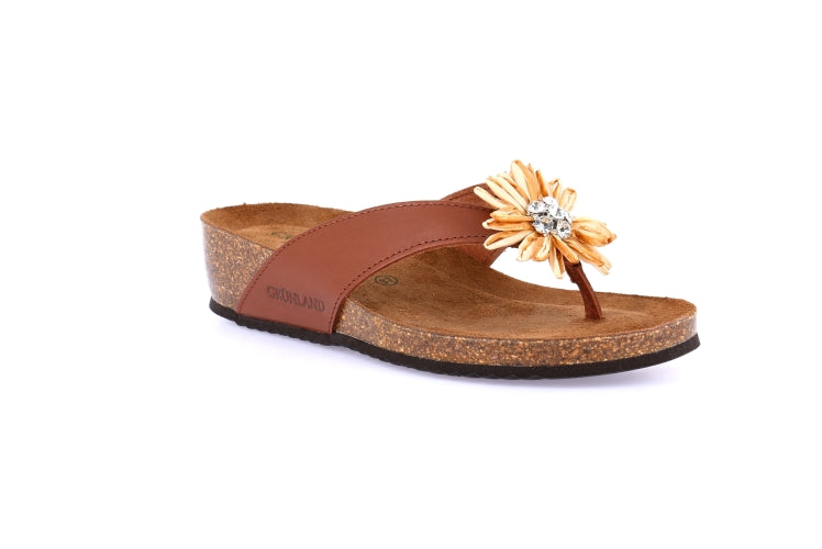 MEMI CC0067 CUOIO INFRADITO DONNA