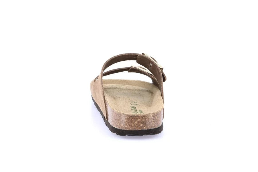 SARA CB2631 TORTORA CIABATTA SANDALO DONNA
