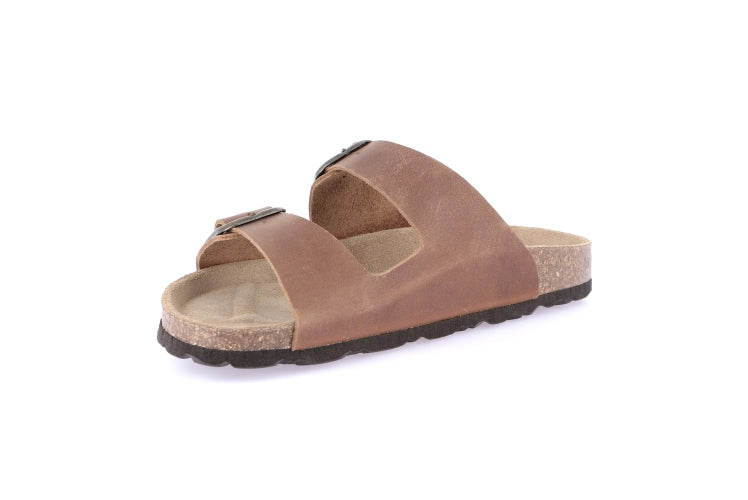 SARA CB3030 CUOIO CIABATTA SANDALO DONNA