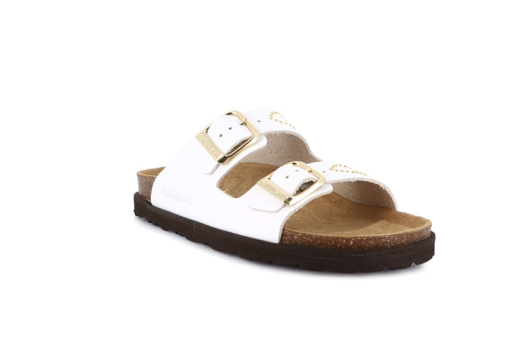 SASA CB0750 BIANCO CIABATTA SANDALO DONNA