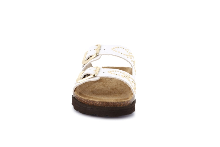 SASA CB0750 BIANCO CIABATTA SANDALO DONNA