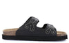 SASA CB0750 NERO CIABATTA SANDALO DONNA