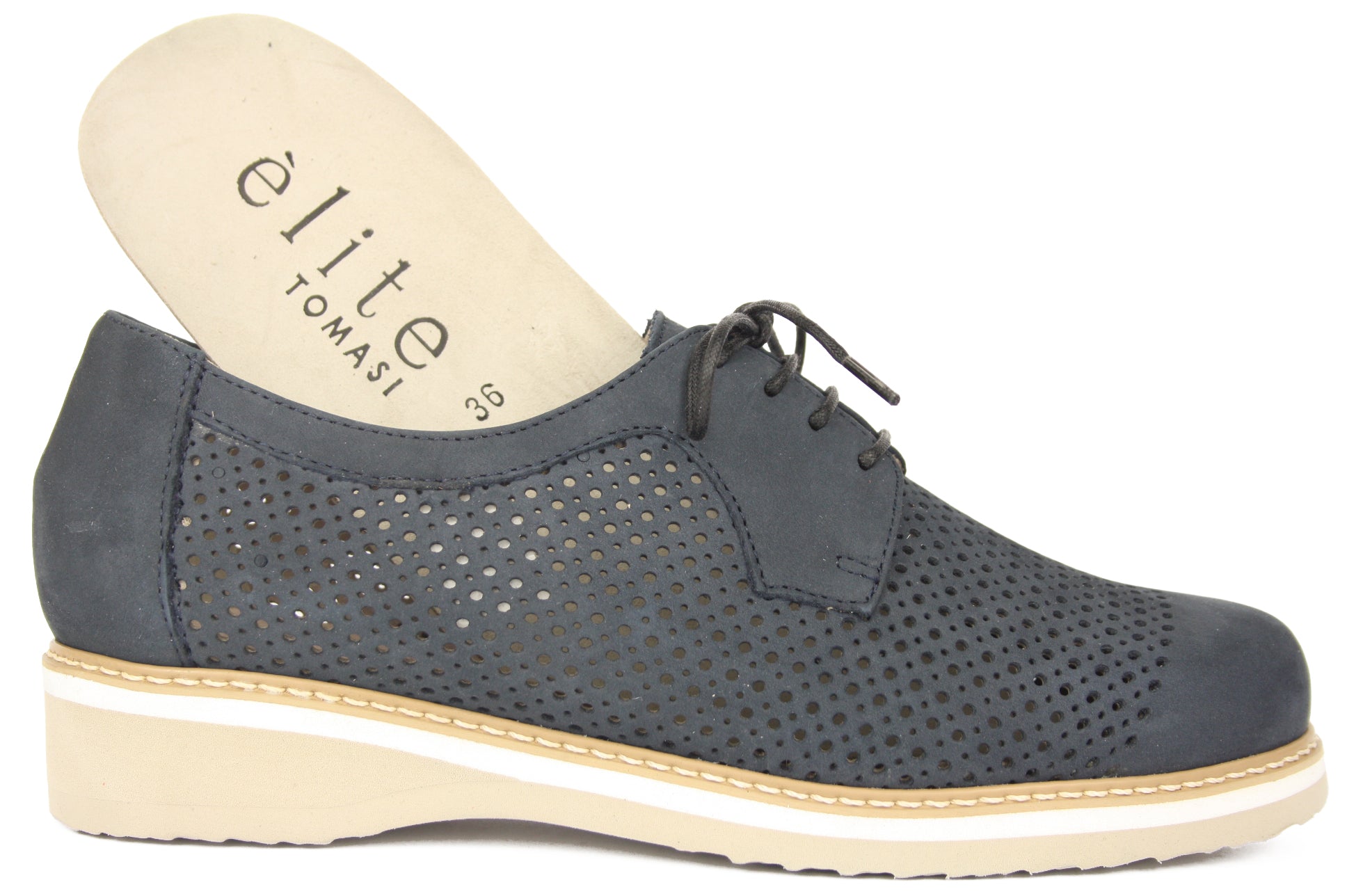 SHIRLY L.F. N.ALMA BLU LACCI DONNA