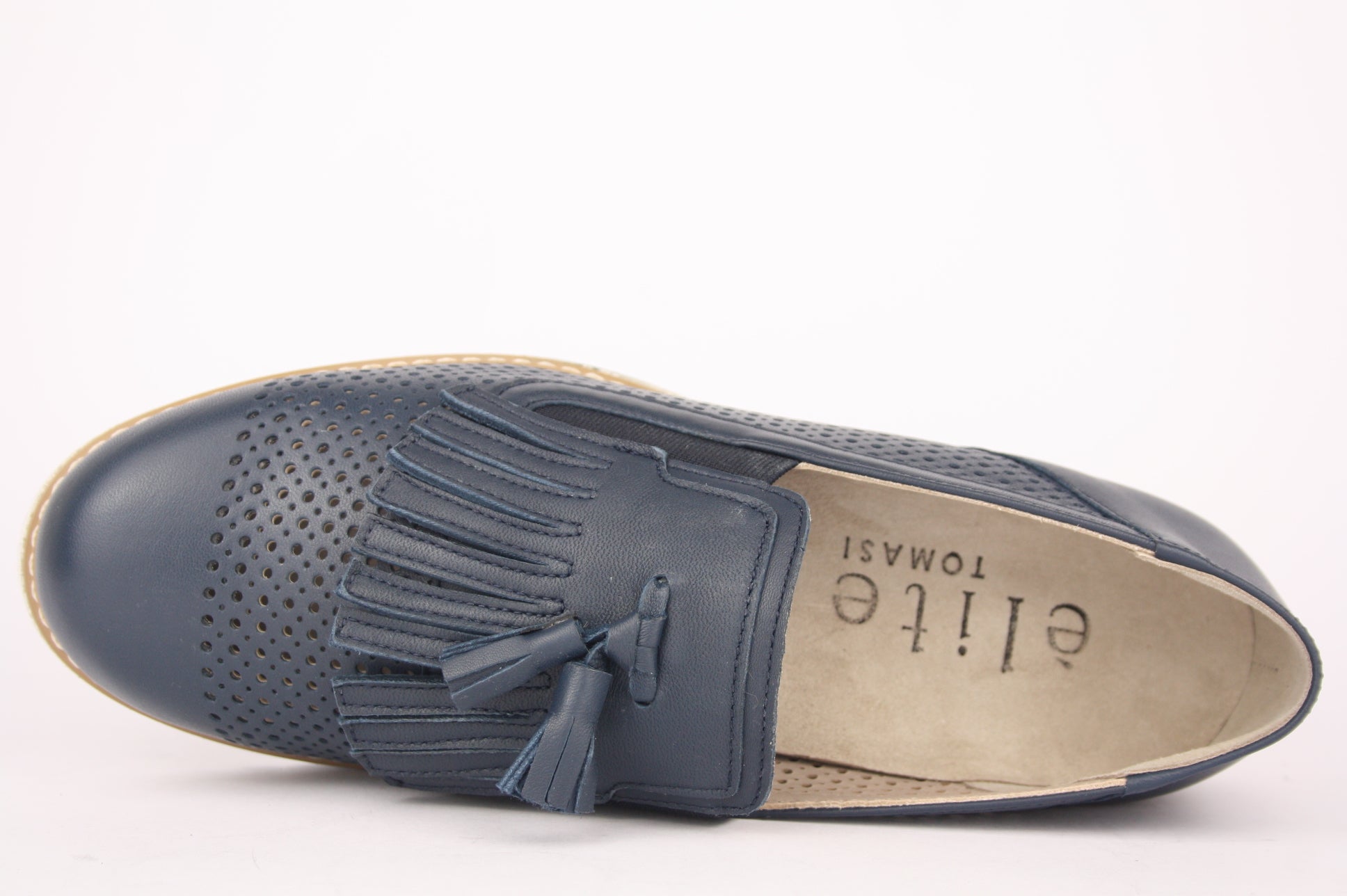 ROSA FOR.- NEW ALMA BLU MOCASSINO DONNA