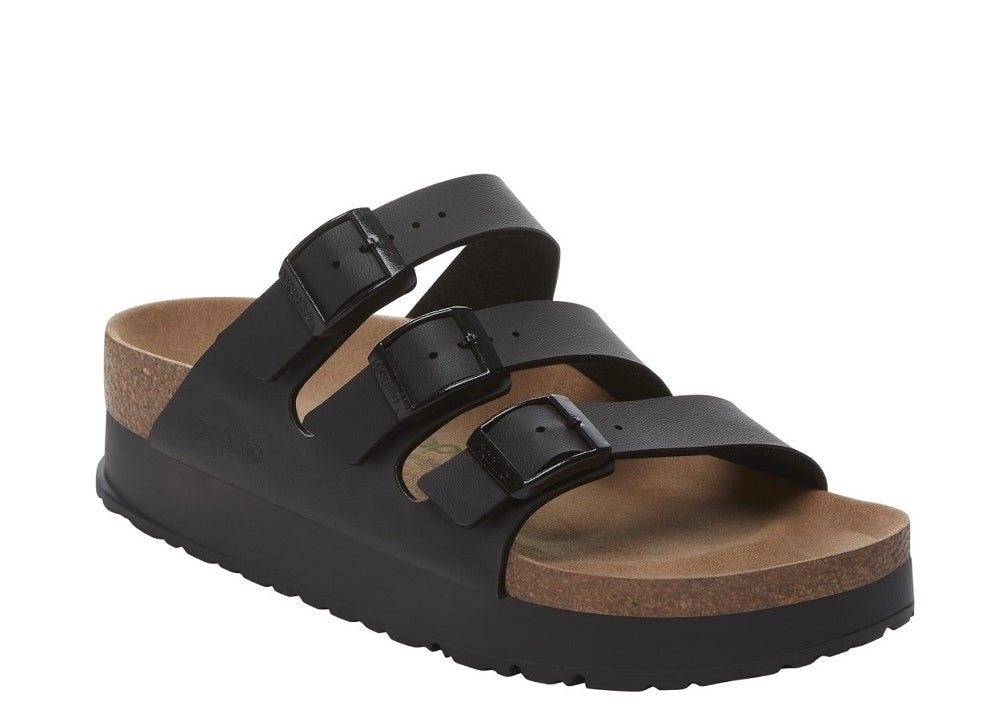 FLORIDA PAPILLIO NERO CIABATTA SANDALO UNISEX CALZATURE