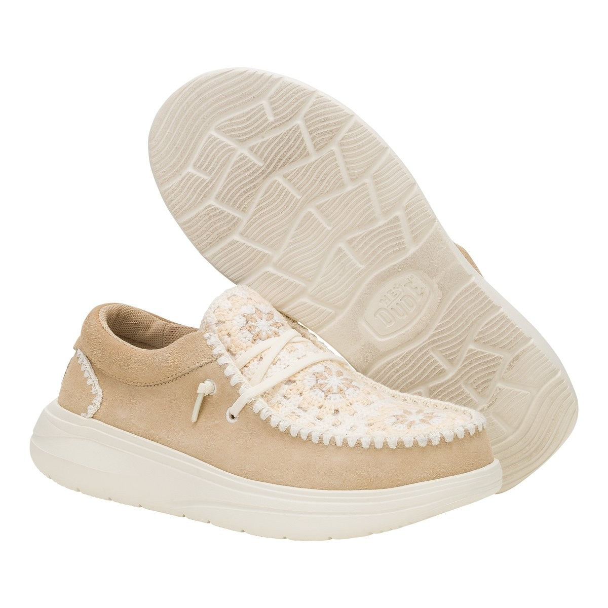 WENDY C.SUEDE CR. CUOIO LACCI DONNA
