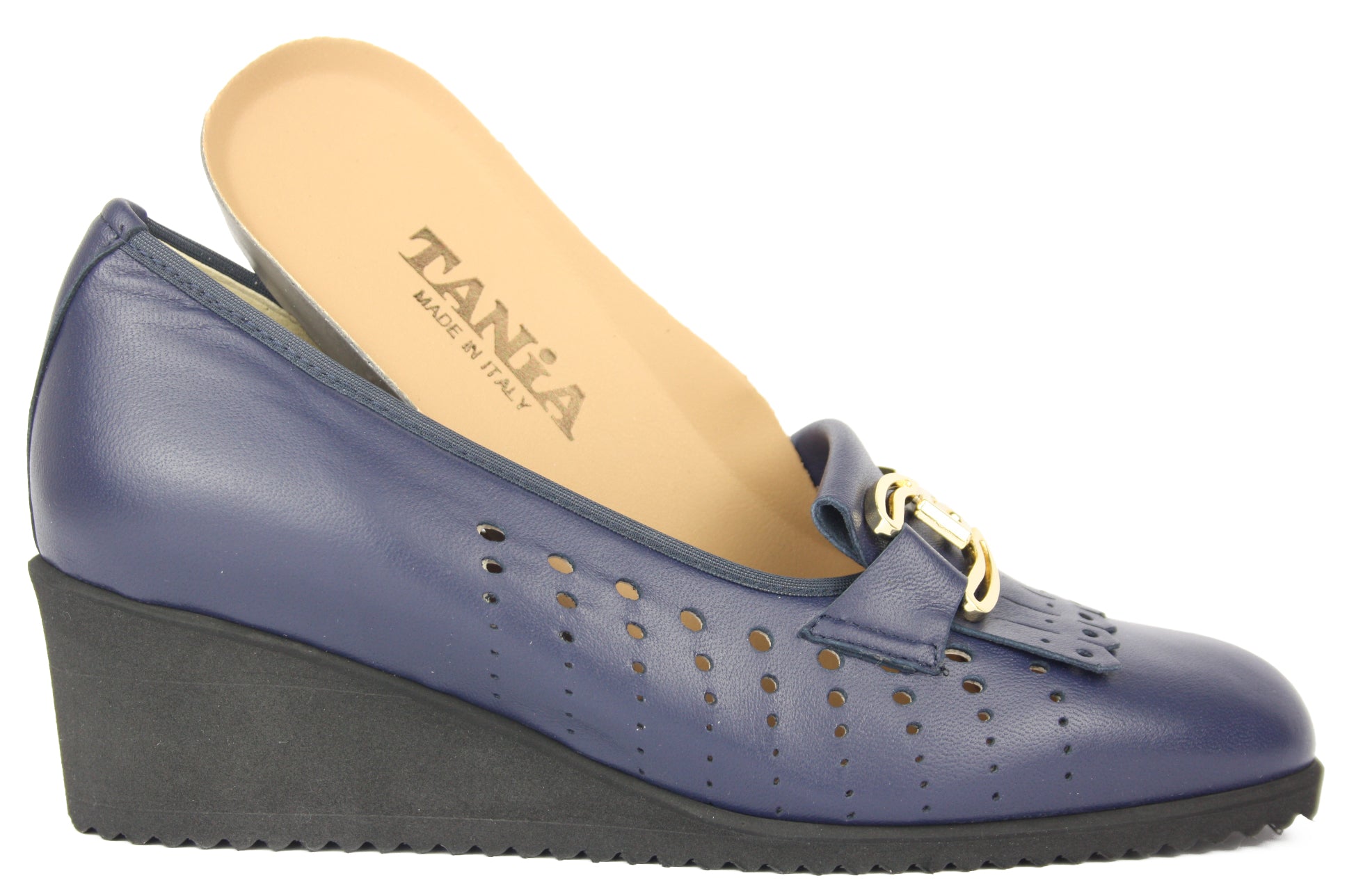 1827 BLU MOCASSINO DONNA