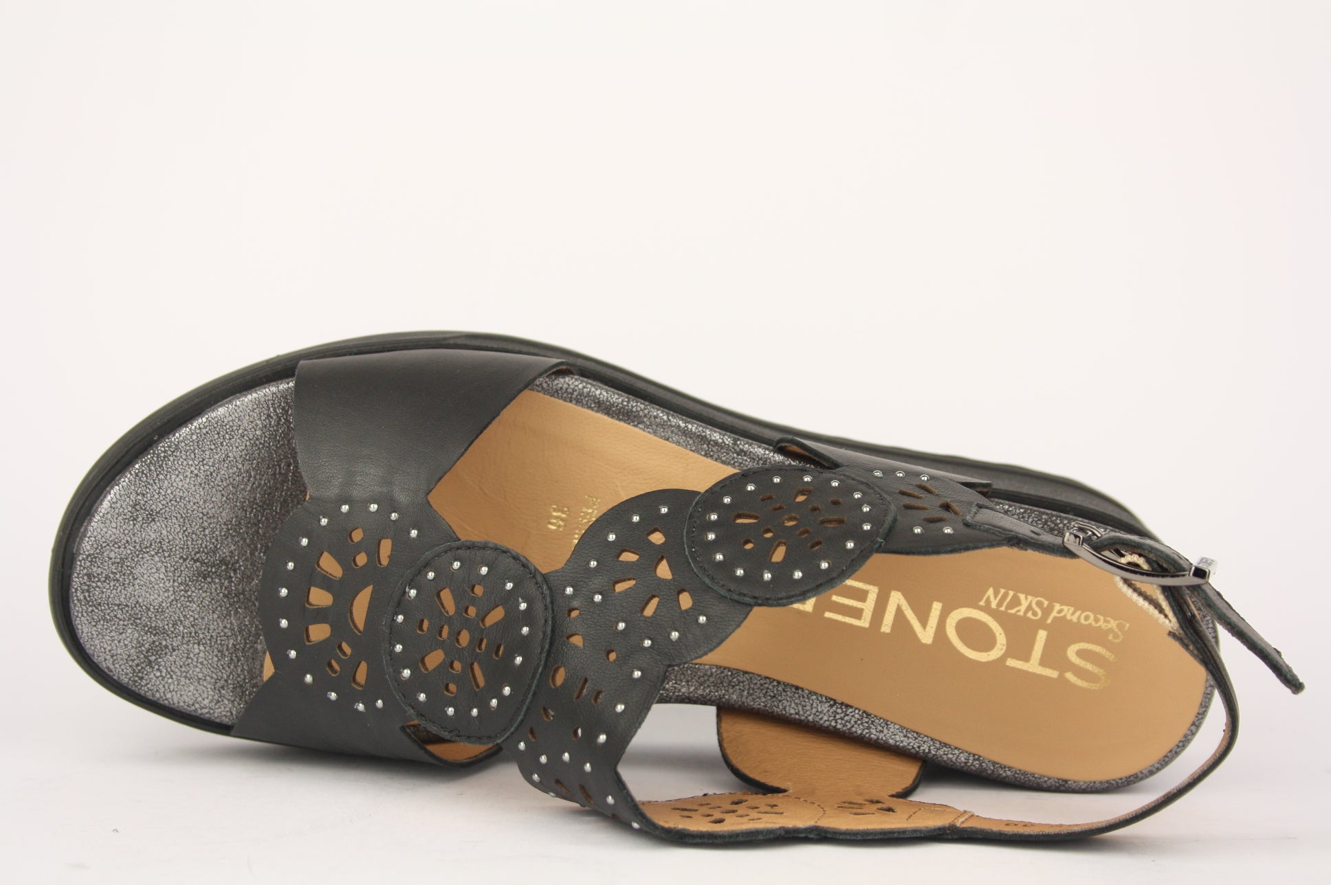 PARKY 21 NERO SANDALO DONNA