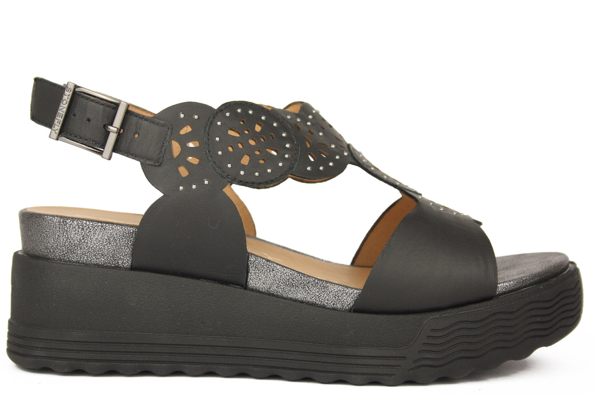 PARKY 21 NERO SANDALO DONNA