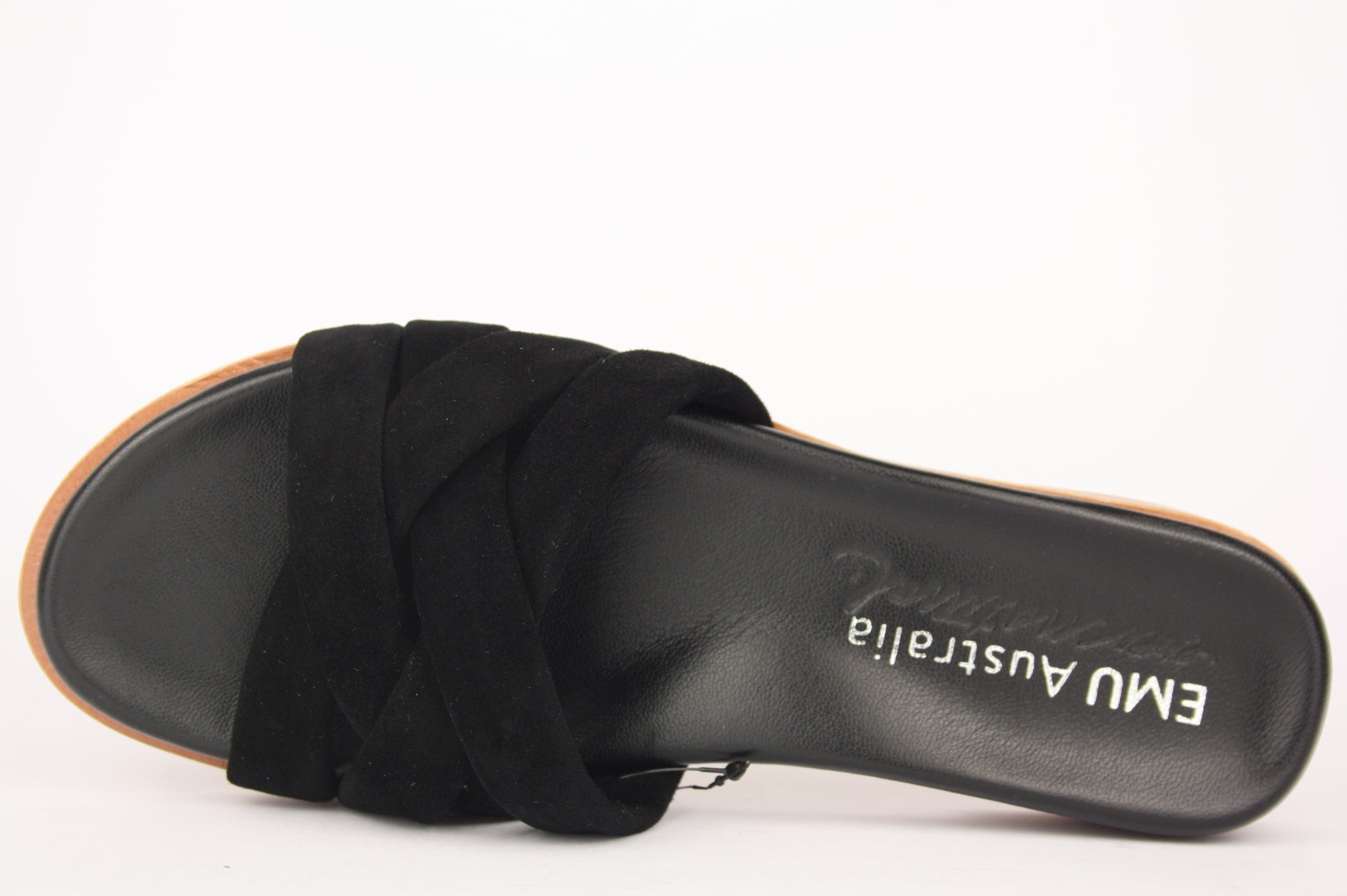 W13054 NERO CIABATTA SANDALO DONNA