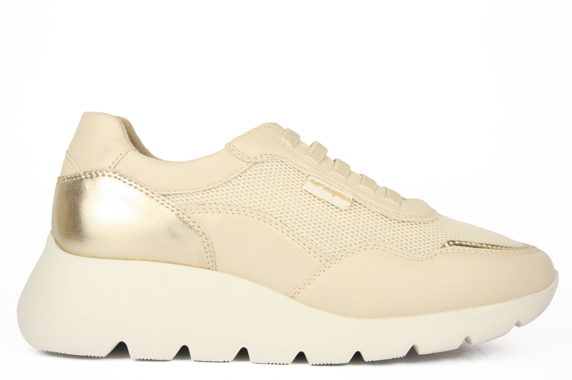 26322 BEIGE SNEAKERS DONNA