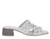 K56076 CREMA CIABATTA SANDALO DONNA