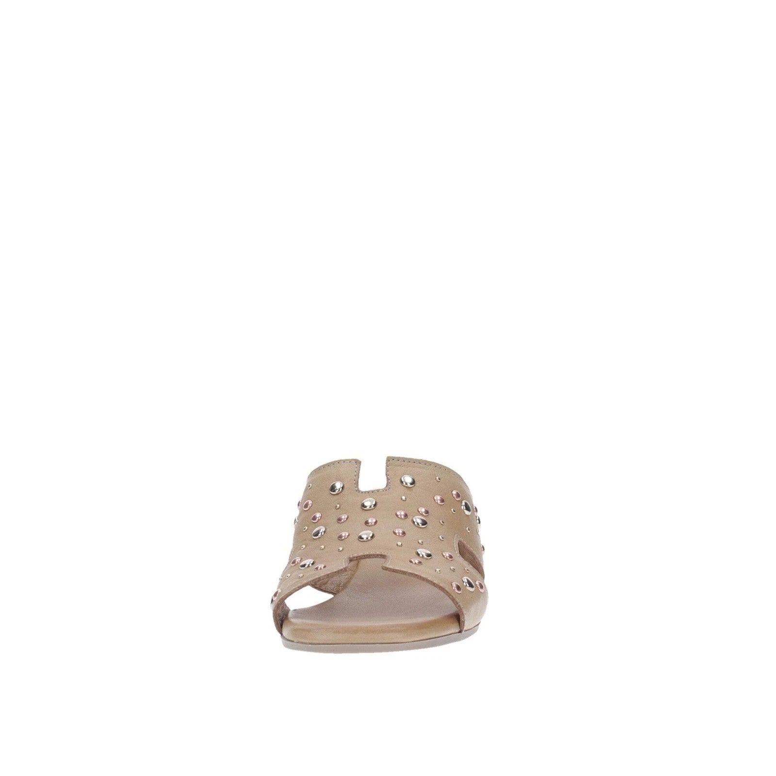 K56076 CAMEL CIABATTA SANDALO DONNA