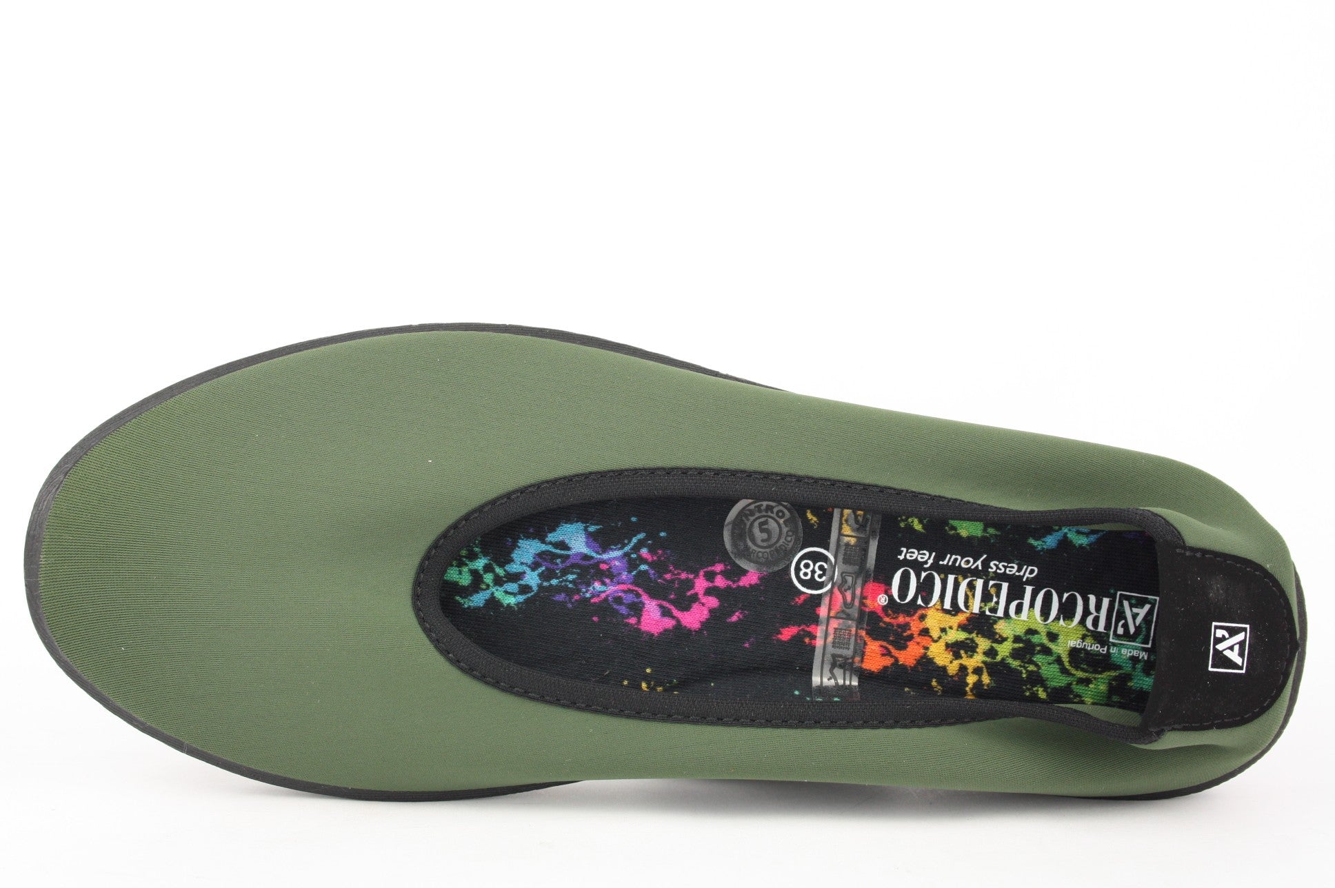 LOLITA EASY WALK EXP VERDE BALLERINA DONNA
