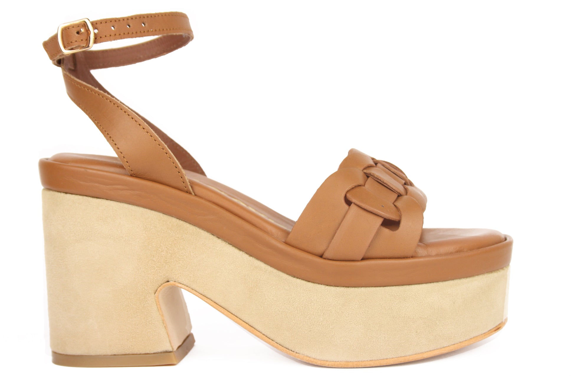 J-152 CUOIO SANDALO DONNA
