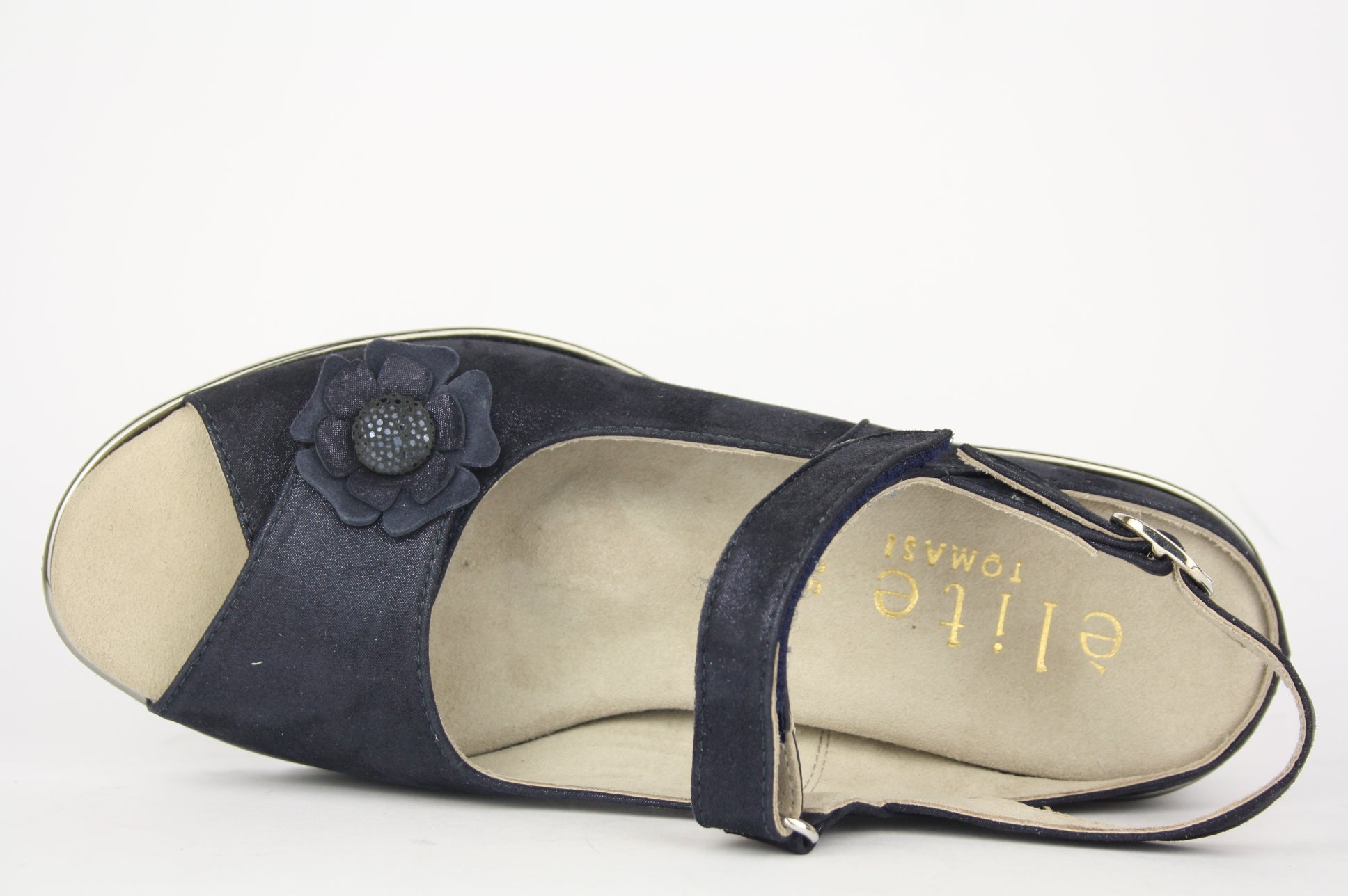 LORETTA F. S. BEAUTY BLU SANDALO DONNA